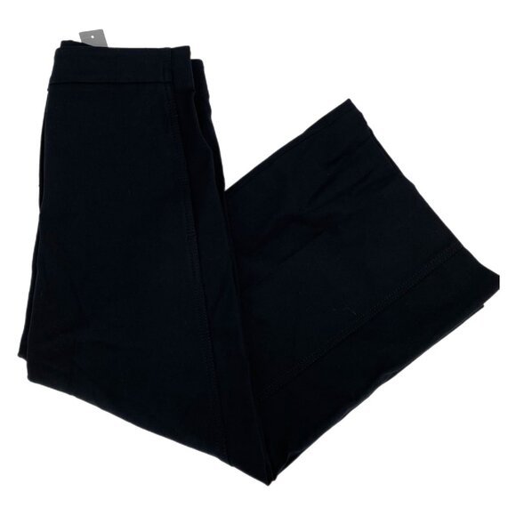 Ann Taylor Black Wide-Leg Trousers | Size 2P - Picture 1 of 6